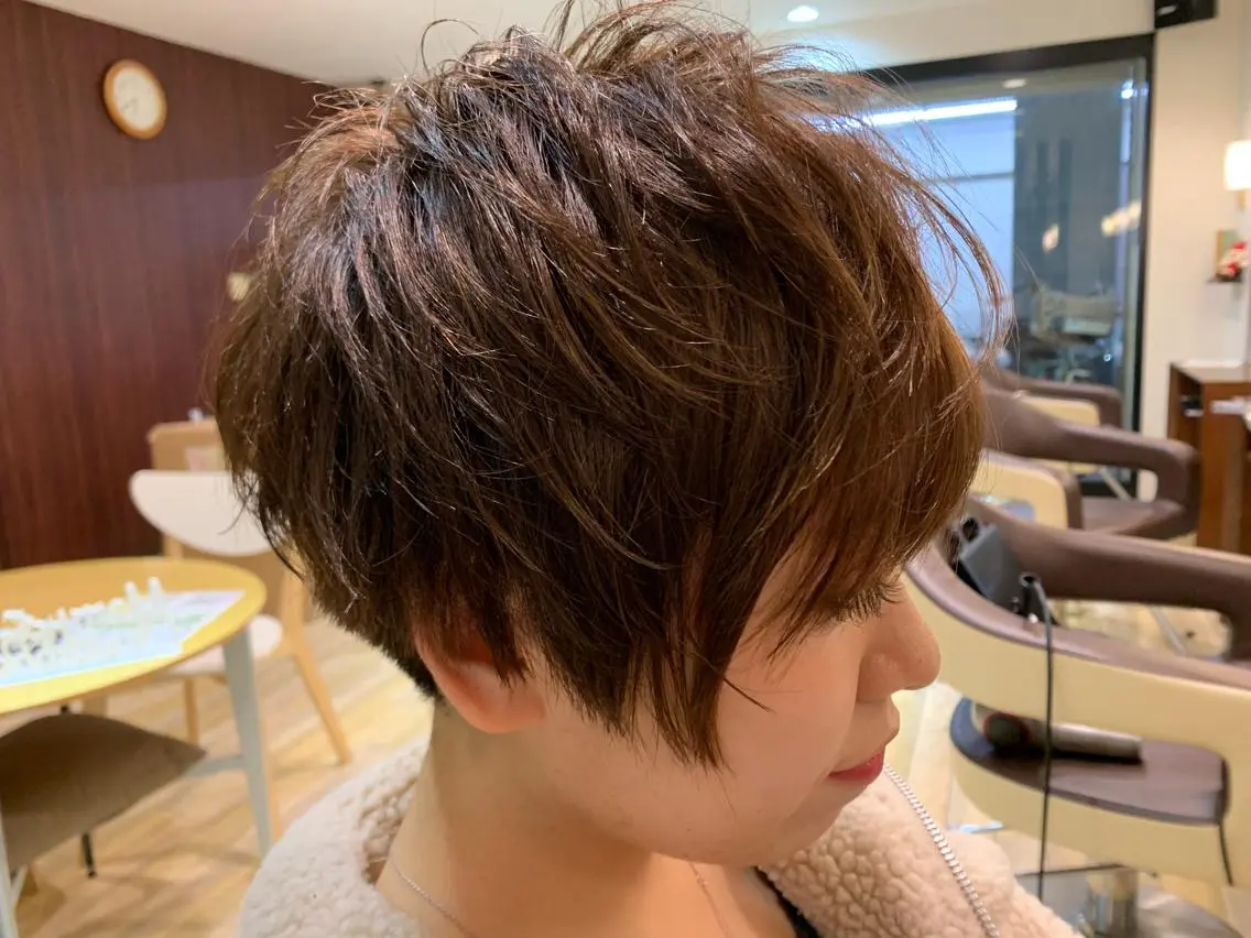 ショート ハンサムショート ショートヘア 脇坂 誠也のヘアスタイル