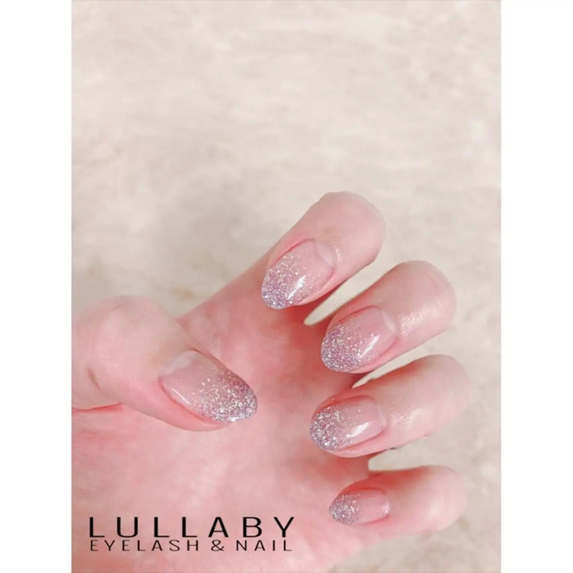 ネイル グラデーション ラメ(グリッター) ラメグラデーション LULLABY  三軒茶屋店のネイルデザイン