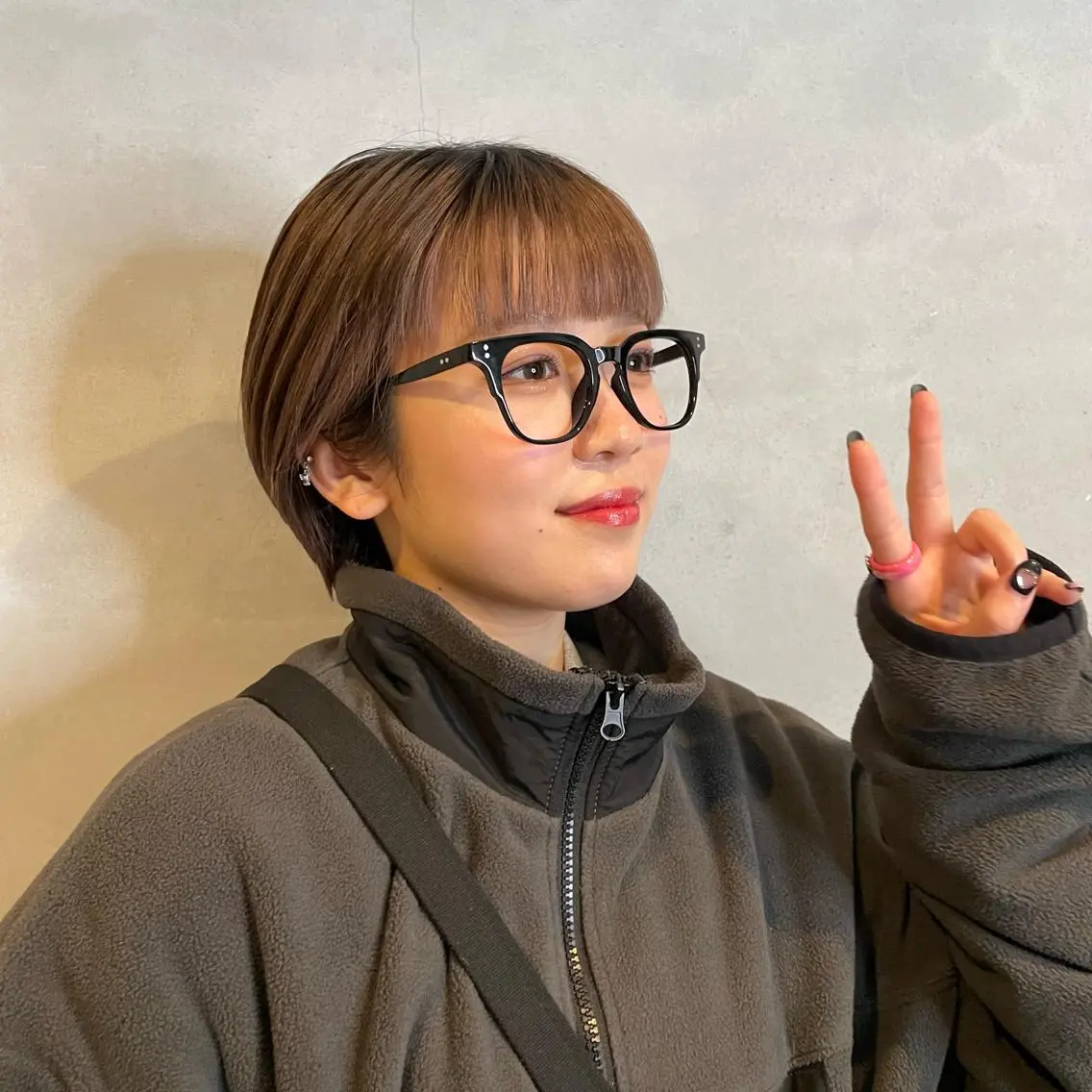 ショート サ チのヘアスタイル