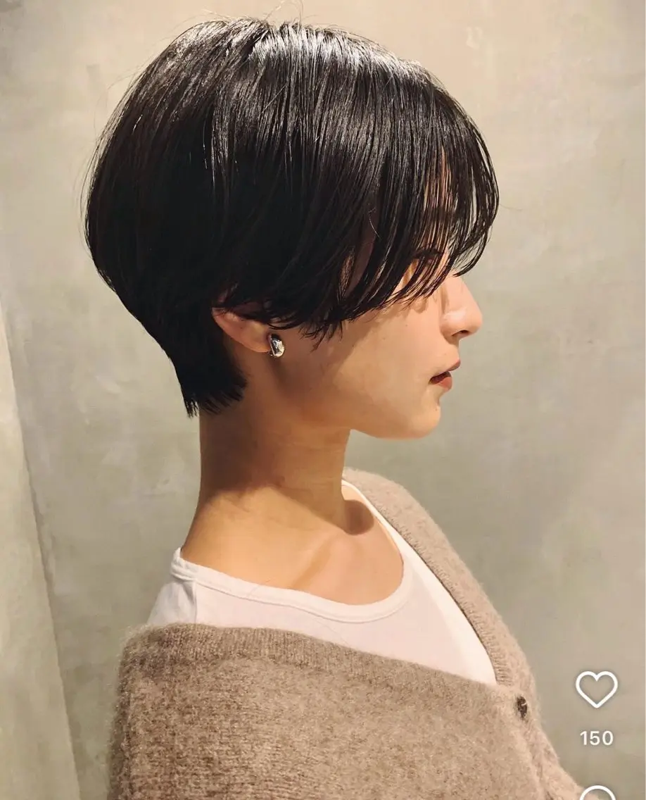 ショート ュィ/梅田 /カットモデル募集中のヘアスタイル