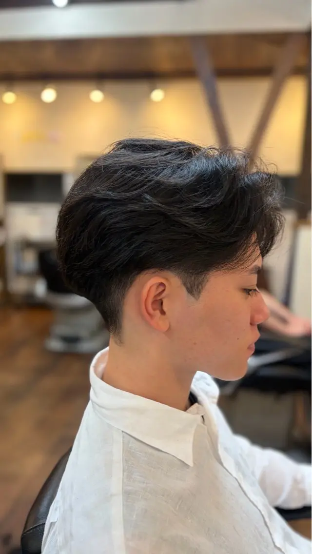メンズ カット 長谷部 颯のヘアスタイル