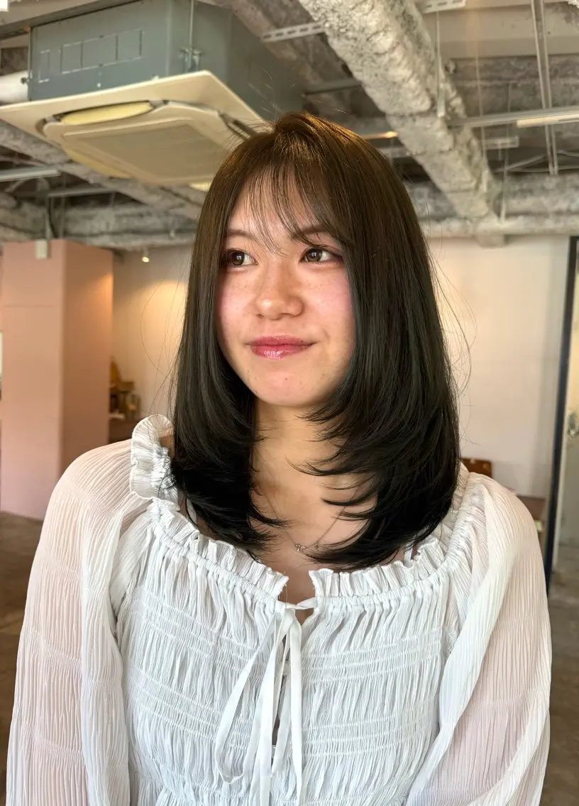 ロング カラー ヘアカラー Miyu .のヘアスタイル