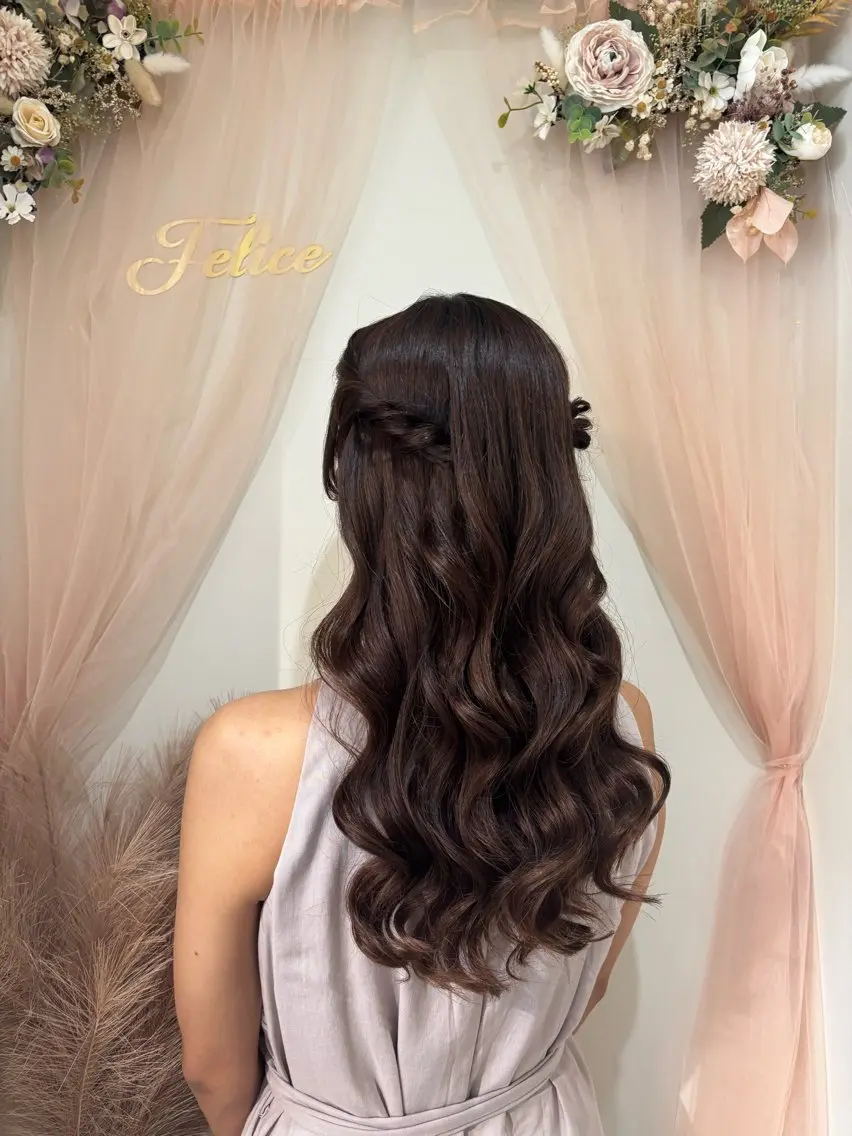 ヘアアレンジ ヘアセット 🌺ヘアメイク SYOKA🌺のヘアスタイル