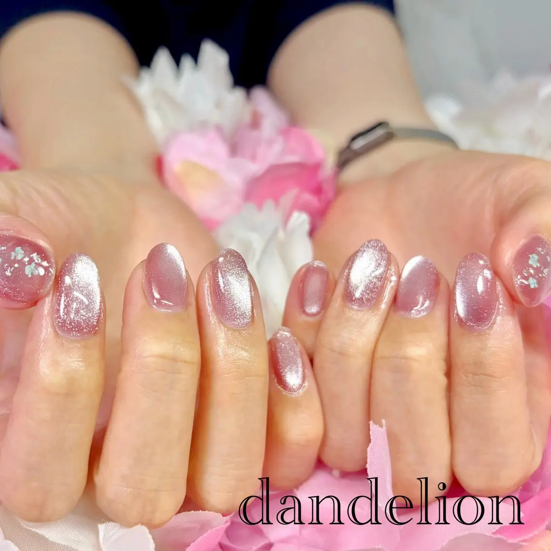 ネイル ハンドネイル ハンドケア dandelion ダンデライオンのネイルデザイン