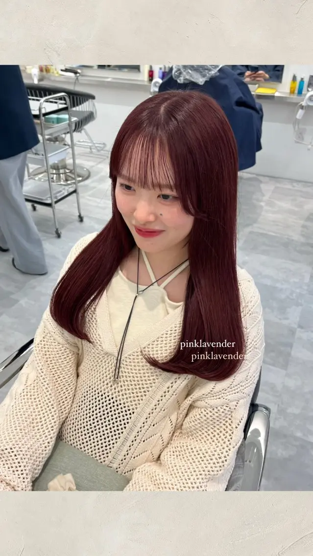 ロング カラー ヘアカラー ParveMix ♡白神みやびのヘアスタイル
