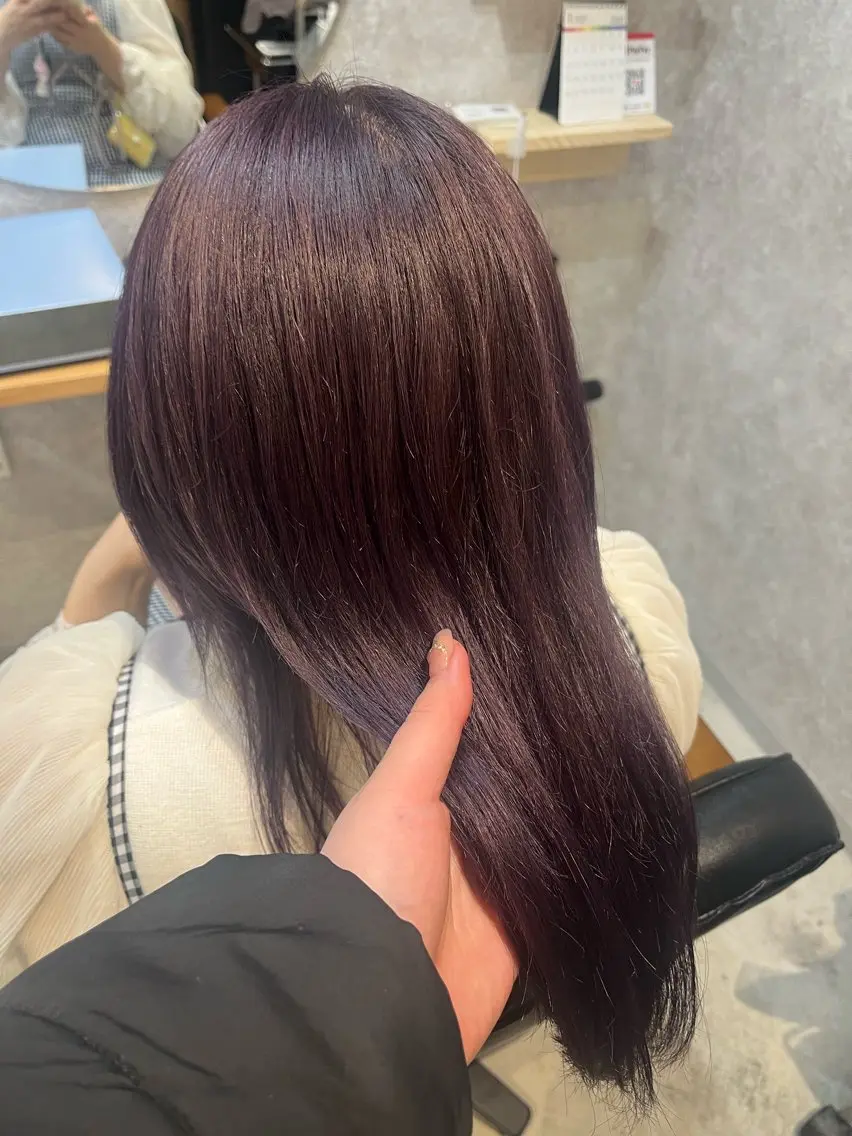 ミディアム ヘアカラー ブリーチモデル募集 ʟᴇɪ.れいのヘアスタイル