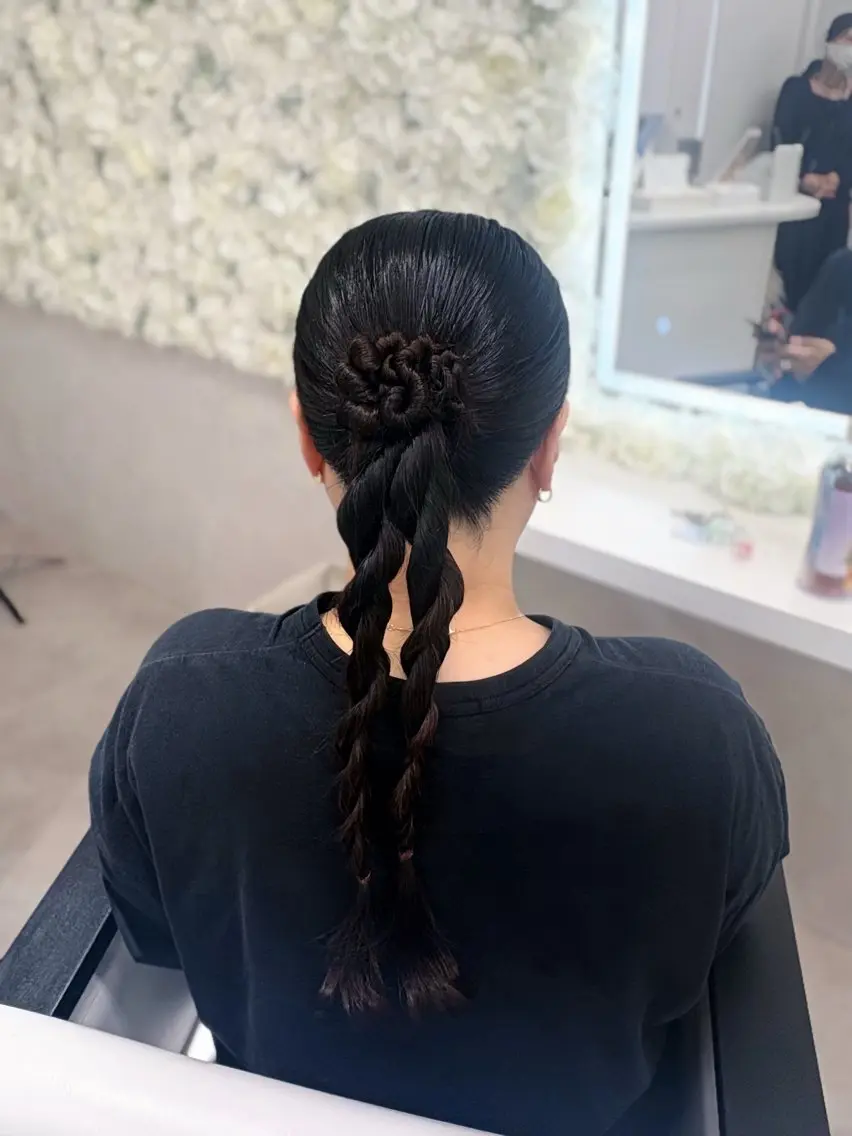 ヘアアレンジ ヘアセット ベルグロー原宿 🦋ꜱᴀᴋᴜʀᴀのヘアスタイル
