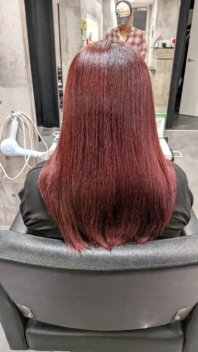 カラー セミロング ヘアカラー トリートメント 佐藤　郁 /モデル様募集中🔥のヘアスタイル