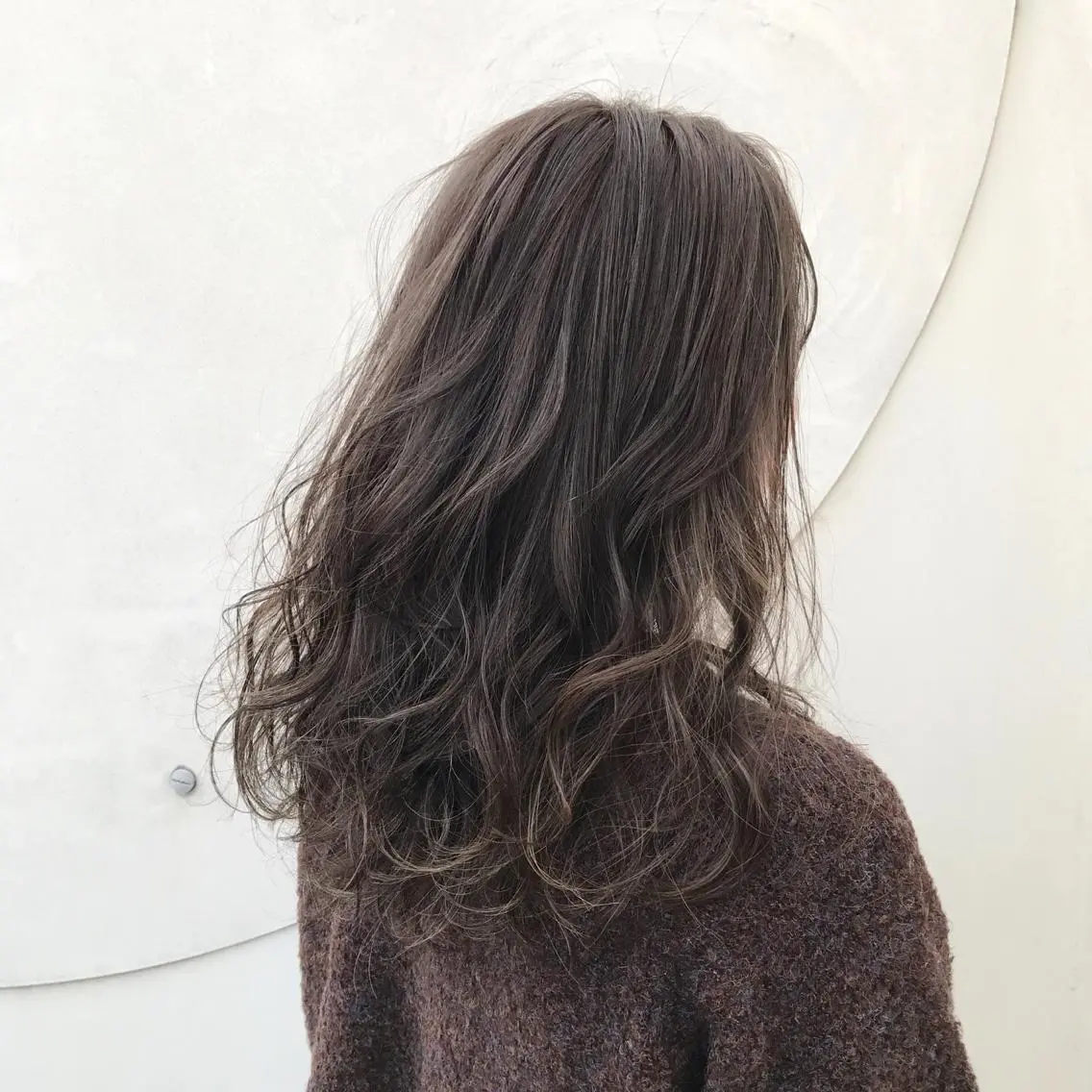 カラー グレージュ ハイライトカラー K-POP好き美容師 🇰🇷Kai.Yのヘアスタイル