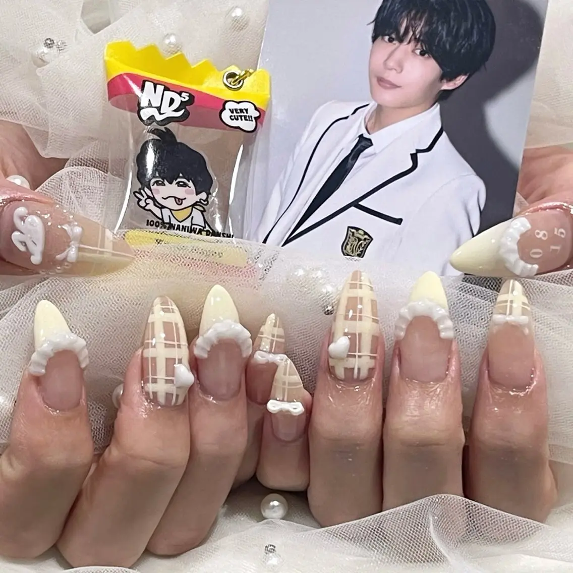 ネイル ハンドネイル 🧁fein. nana🩵のネイルデザイン