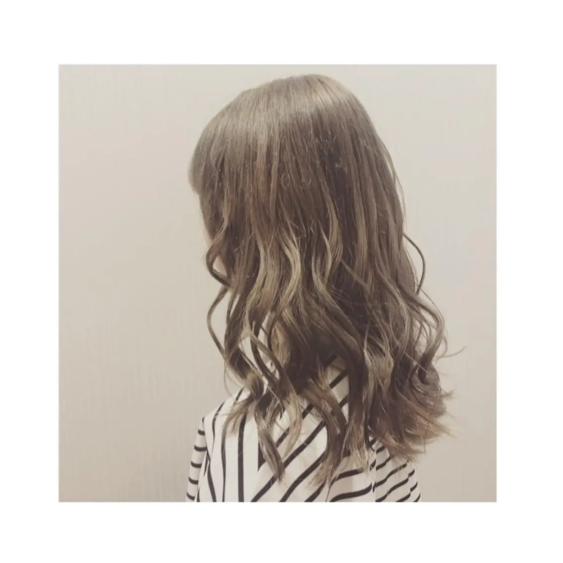 ロング ヘアカラー トリートメント ❁⃘ ち だ り さ ❁⃘のヘアスタイル