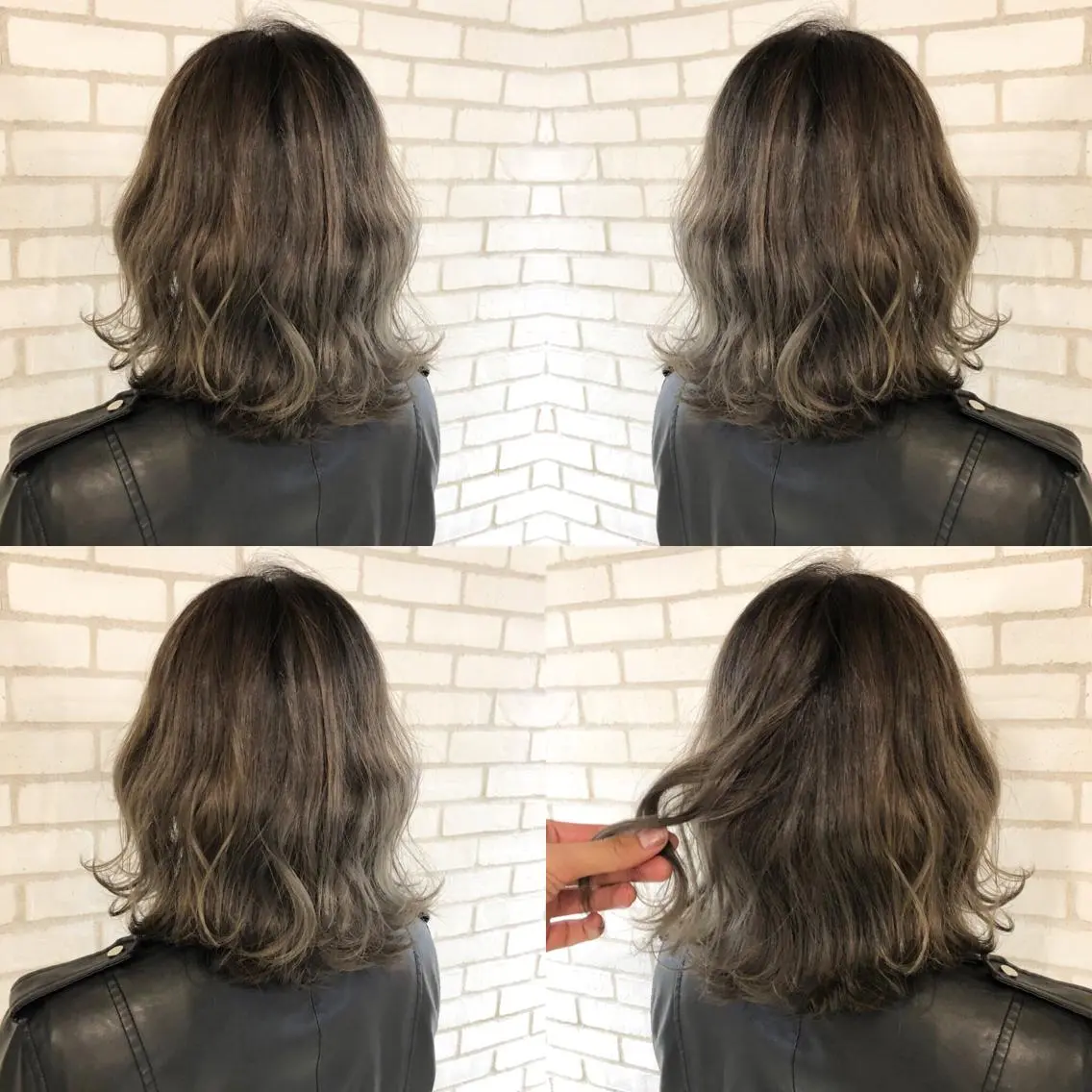 ミディアム カラー グラデーションカラー 縮毛矯正 トリートメント 佐藤 高徳のヘアスタイル