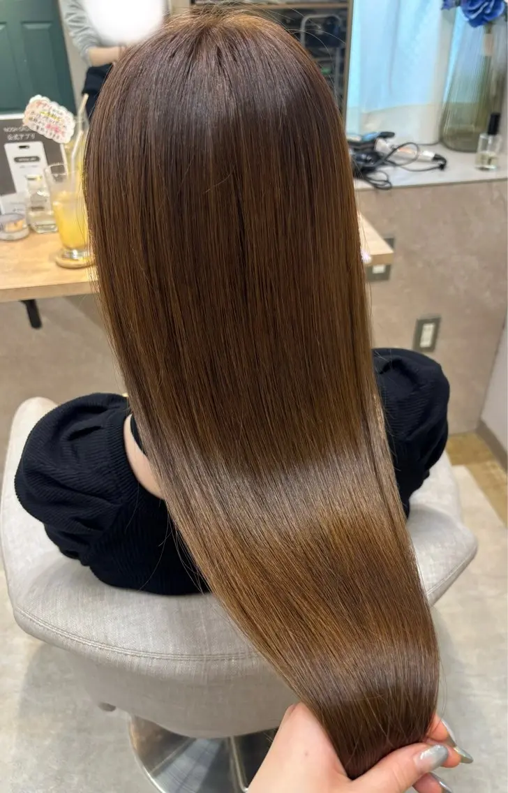 カラー ブラウンカラー ヘアカラー トリートメント MaryHarris 西区姪浜/Mihoのヘアスタイル