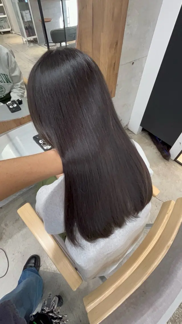 ロング ヘアカラー トリートメント ヘアセット 透明感カラー/ ブリーチ/💓パタオのヘアスタイル