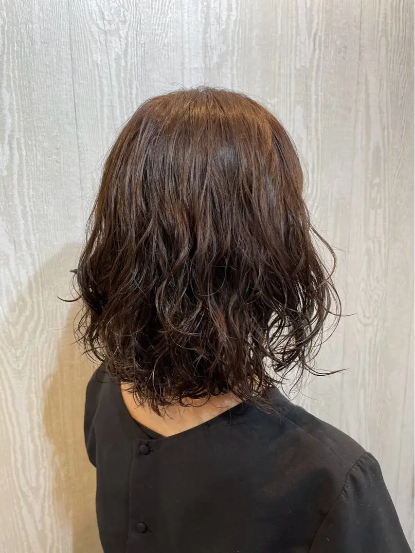 パーマ カット パーマ Haruto /ナチュラル艶カラーのヘアスタイル