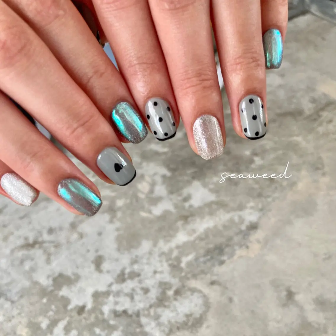 ネイル seaweed nailのネイルデザイン