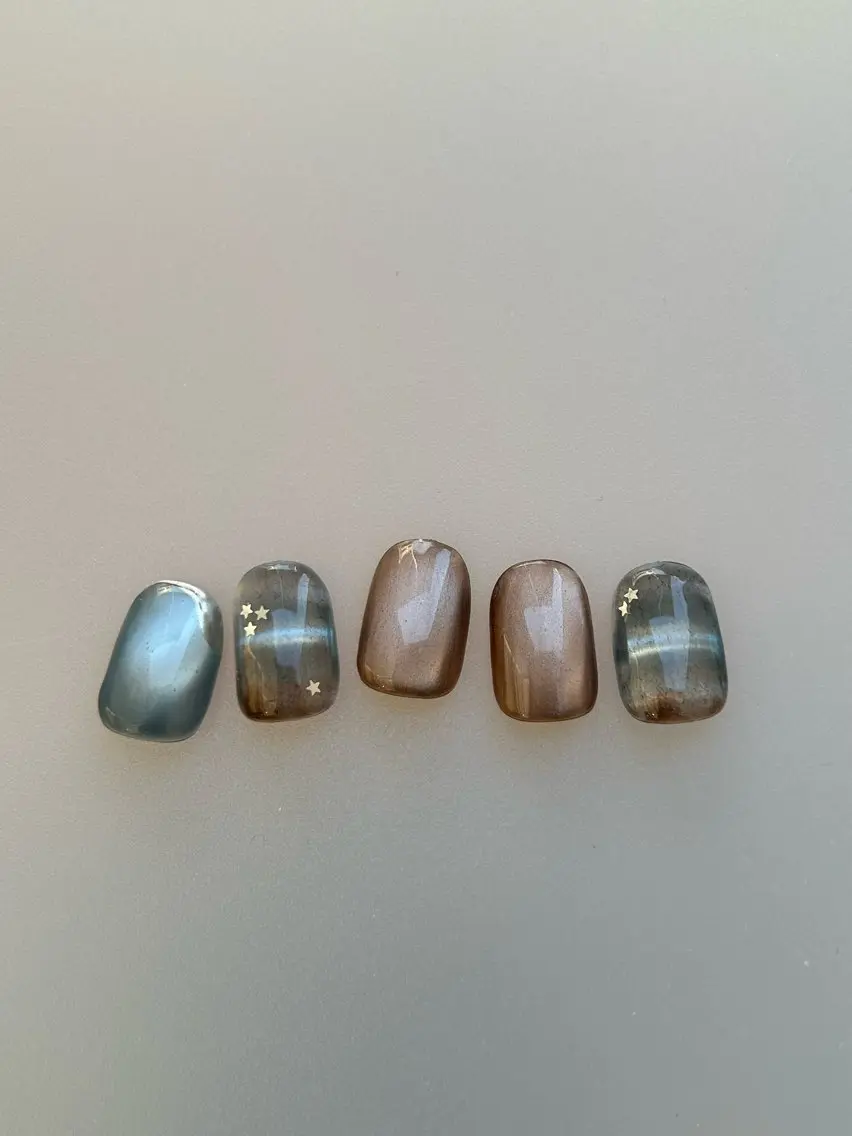 ネイル ニュアンスネイル ハンドネイル Kyu_西荻窪 Nail Conqのネイルデザイン