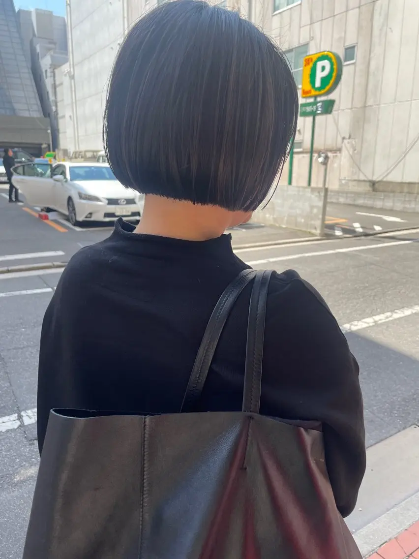 ショート カット ayane⭐️ボブ・ ショート・パーマのヘアスタイル