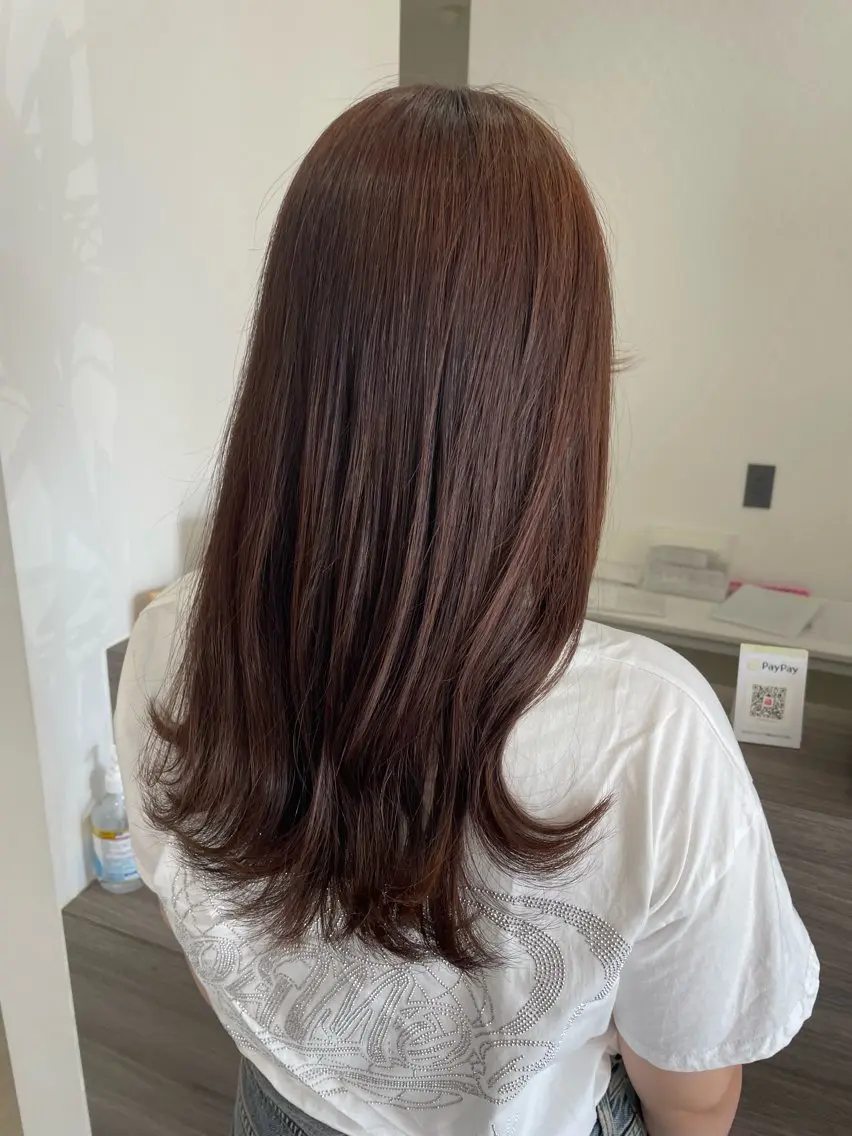 ロング ヘアカラー トリートメント 🌷岸 麻衣🌷のヘアスタイル