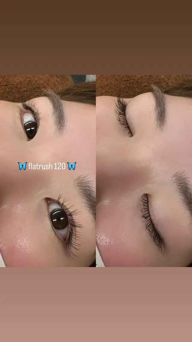 マツエク・マツパ フラットラッシュ ナチュラル ‪Serina‪‪ 清水‪‪❤︎‬のマツエク・マツパデザイン