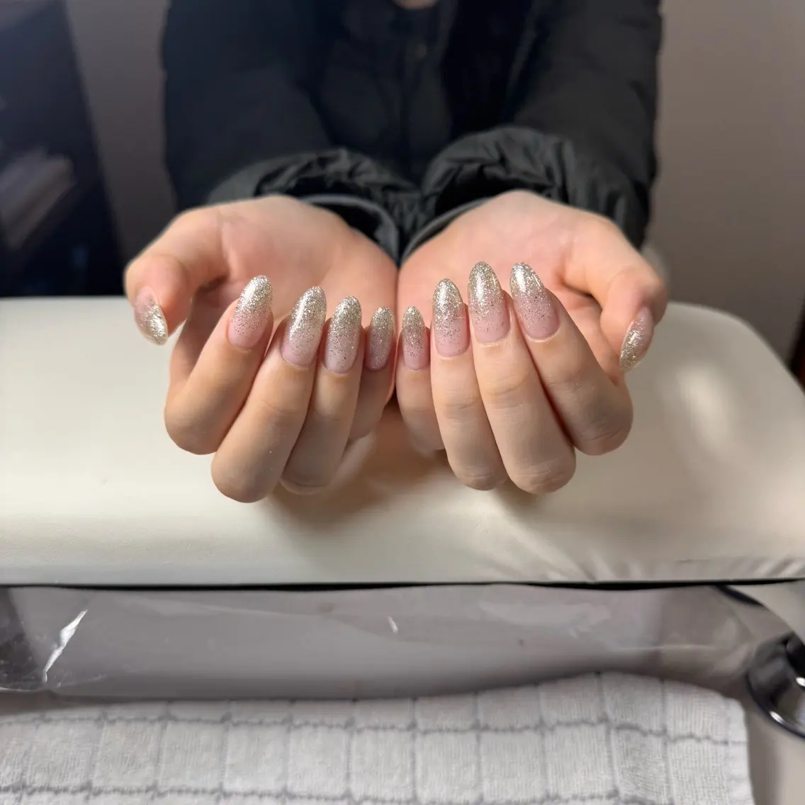 ネイル チークネイル フレンチネイル グラデーション 韓国ネイル マグネットネイル Hana Nailのネイルデザイン
