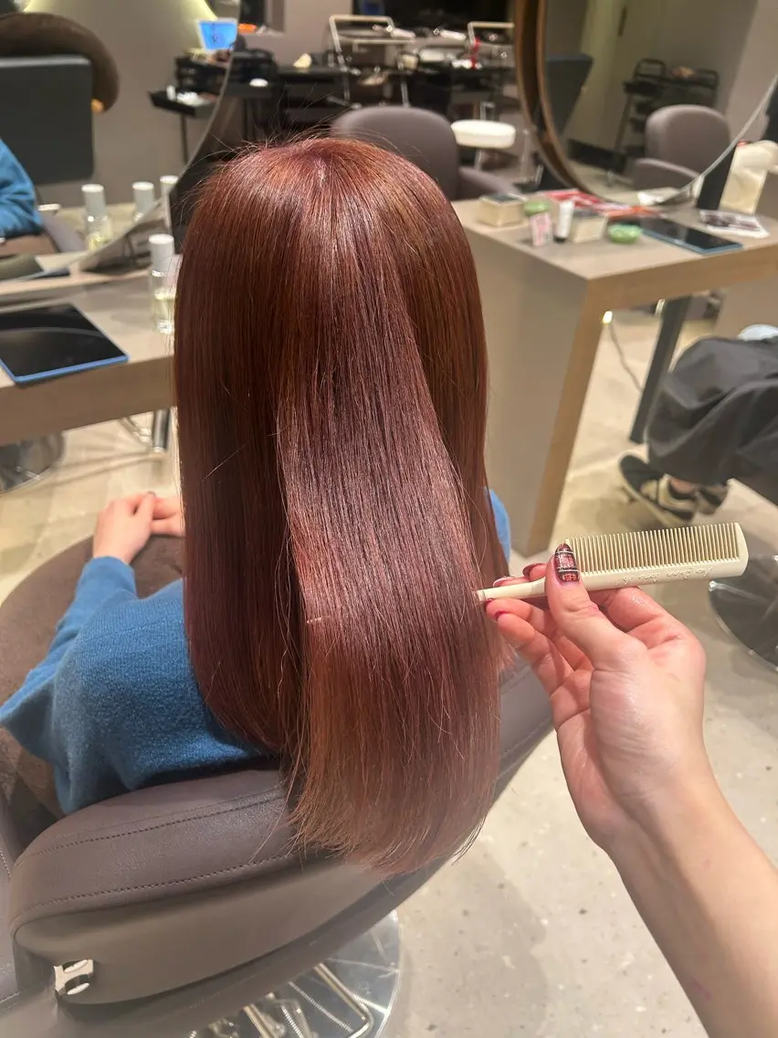 ロング ヘアカラー トリートメント ☀️柏木 ほのか☀️のヘアスタイル