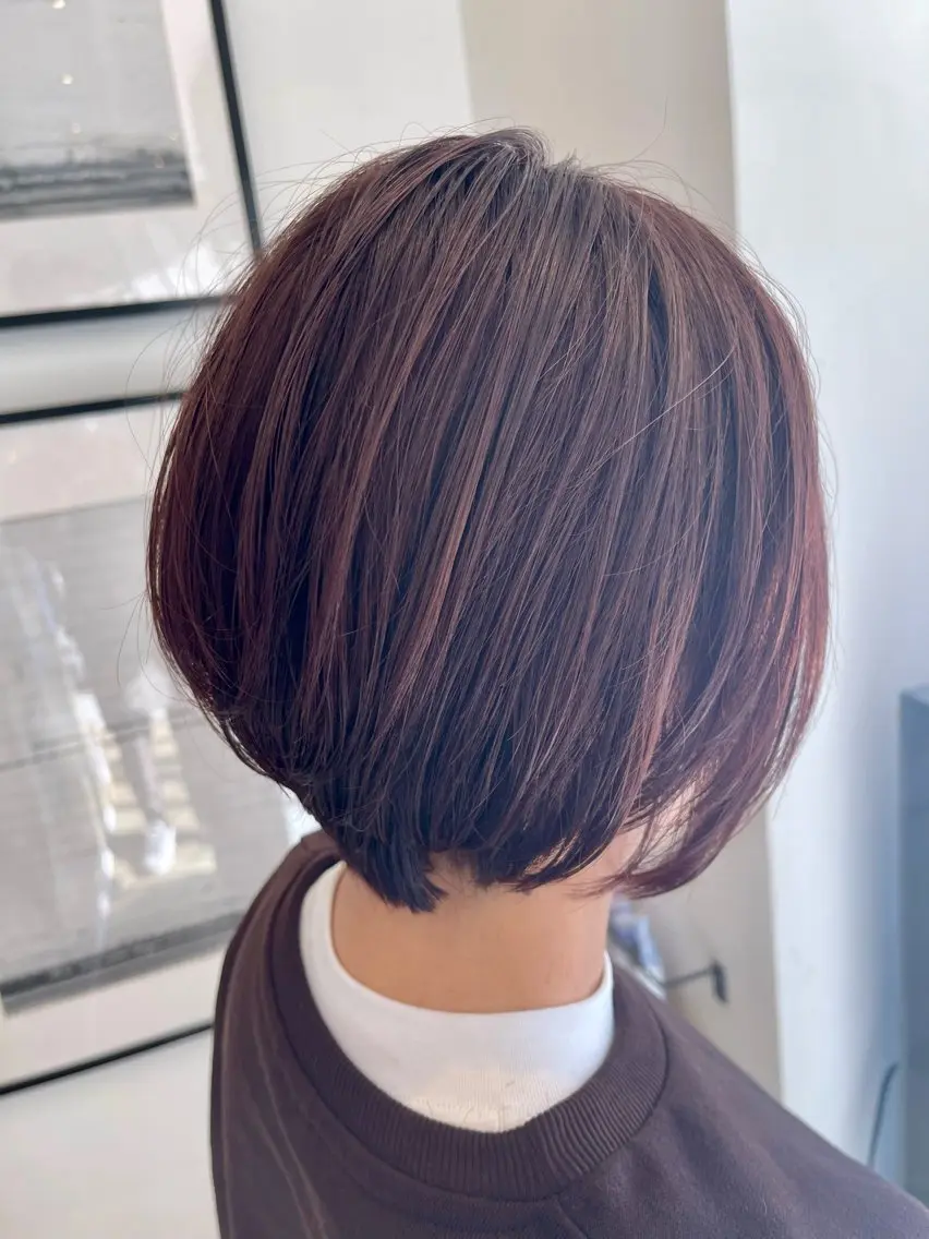 ショート カラー 塚本 昂のヘアスタイル