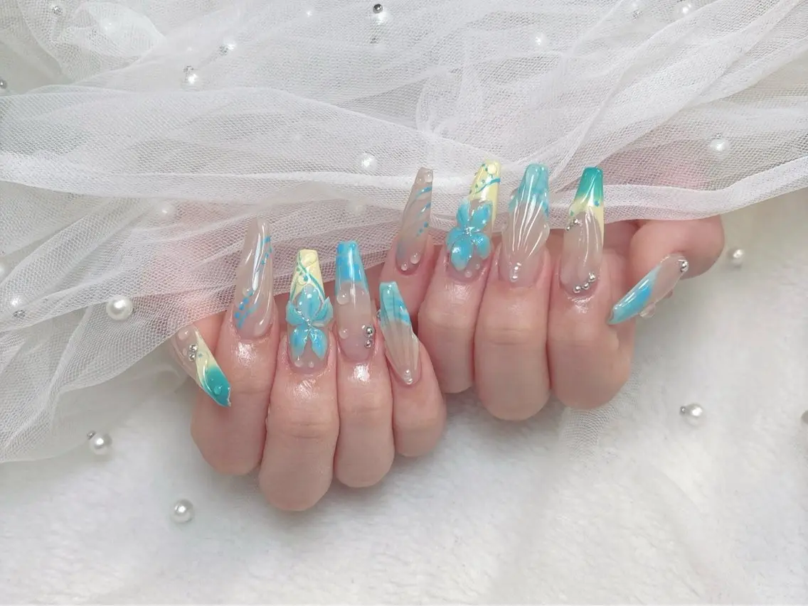 ネイル ハンドネイル ハンドケア R1🎀Nail💕 池袋東口店のネイルデザイン