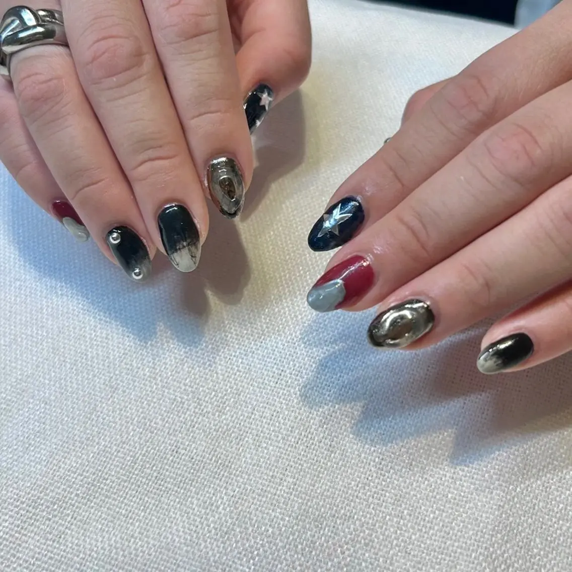 ミディアム Nbibi nail salonのネイルデザイン