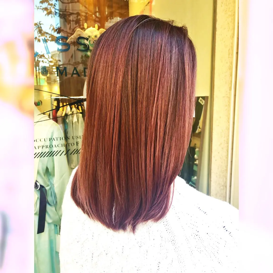セミロング カラー CoCooN satoshiのヘアスタイル