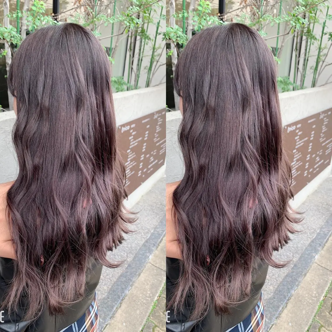 セミロング カラー ラベンダーカラー 似合わせ/ カラー.岡田友仁のヘアスタイル