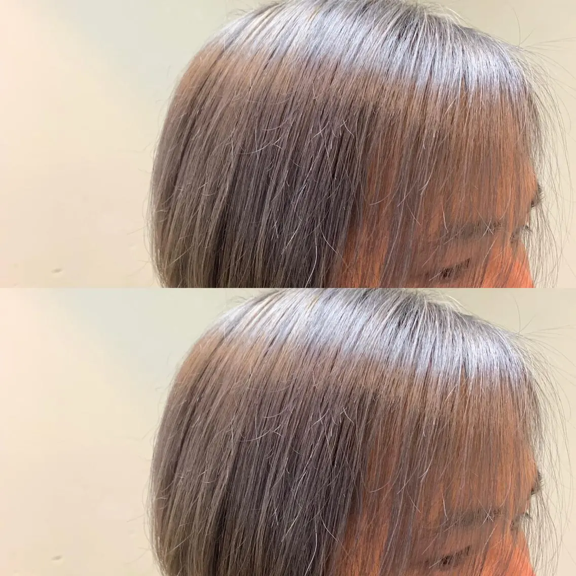 カラー メンズ シルバー TELA HAIR 岩槻　高梨のヘアスタイル