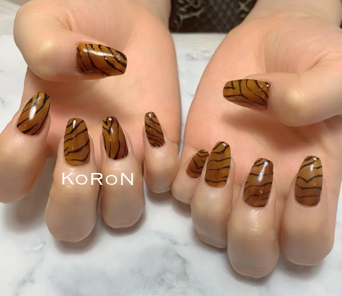 ネイル ハンドネイル 自宅サロン鎌倉 KORONのネイルデザイン
