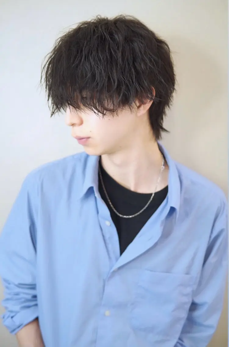 【メンズ】✂︎似合わせカット+ツイストスパイラルor波巻きパーマ✂︎の写真