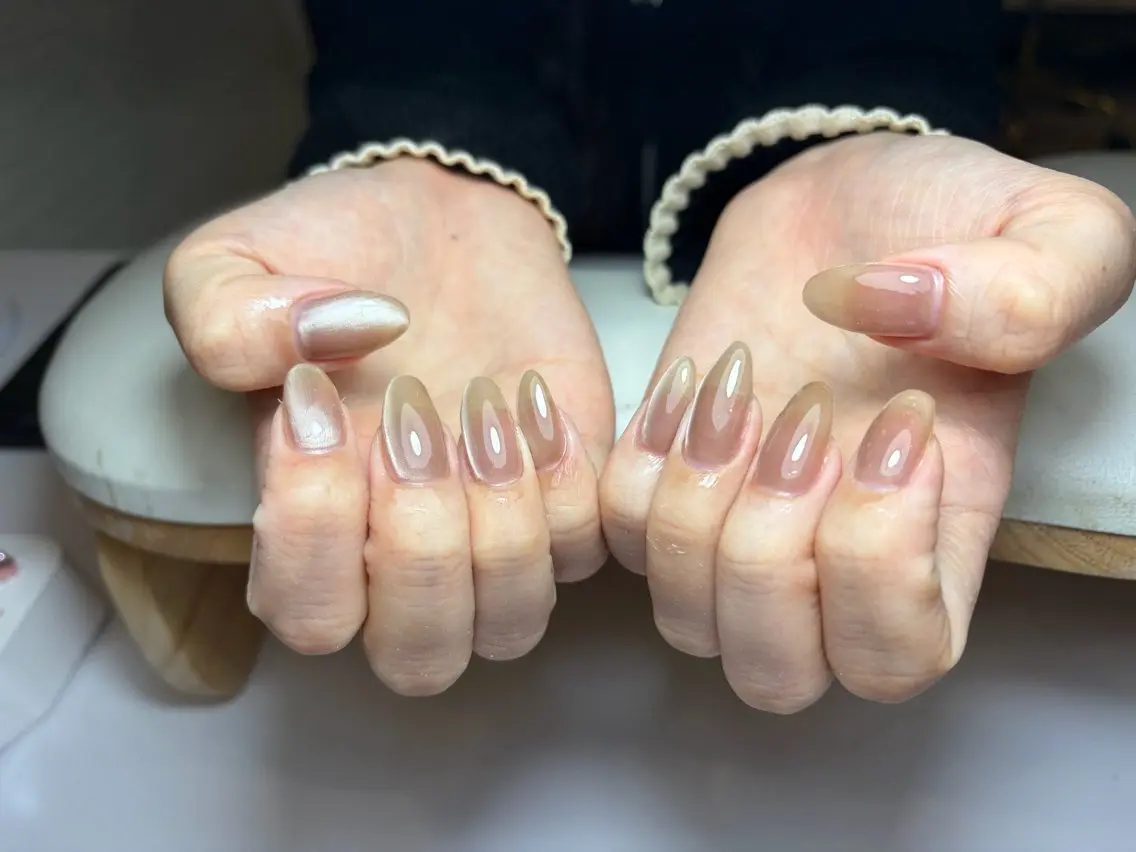 ネイル ハンドネイル 🎀 アネラ しま  🎀のネイルデザイン