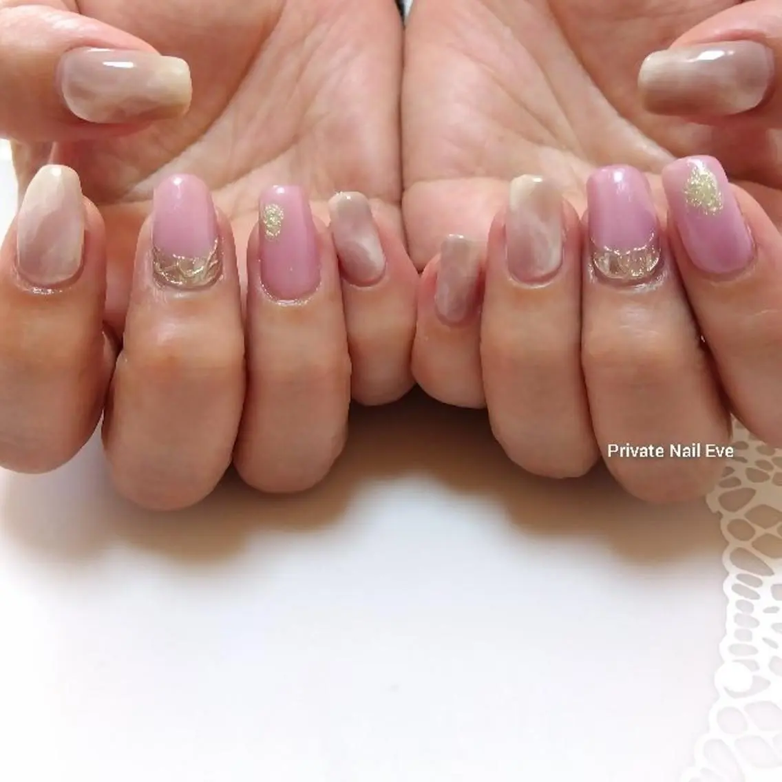 ネイル ニュアンスネイル ハンドネイル ネイル junkoのネイルデザイン
