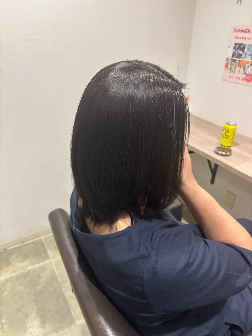 カラー 水谷 華菜のヘアスタイル