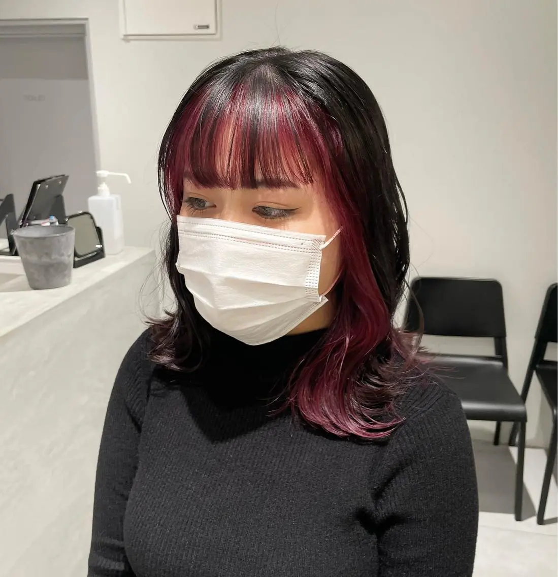 セミロング カラー ヘアカラー piLLon/ RYUKAのヘアスタイル