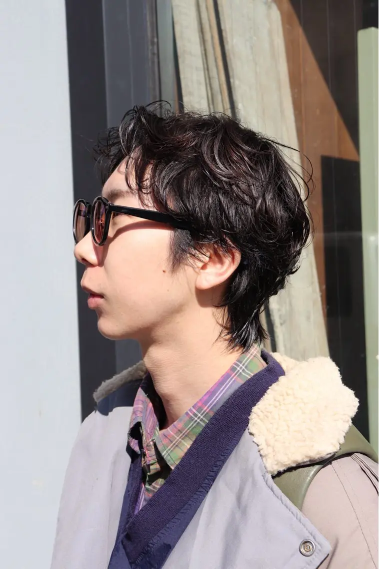 パーマ メンズ 似合わせカット /パーマ岡本淳平のヘアスタイル