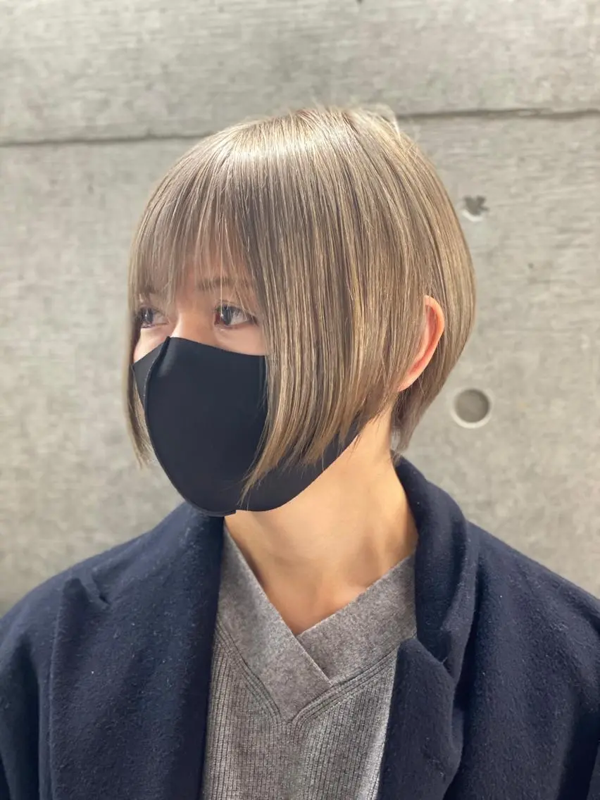 【✨❄️透明感抜群❄️✨】ダブルカラー(ブリーチ込インナーも可)+トリートメント(カット追加は+3,000円)の写真