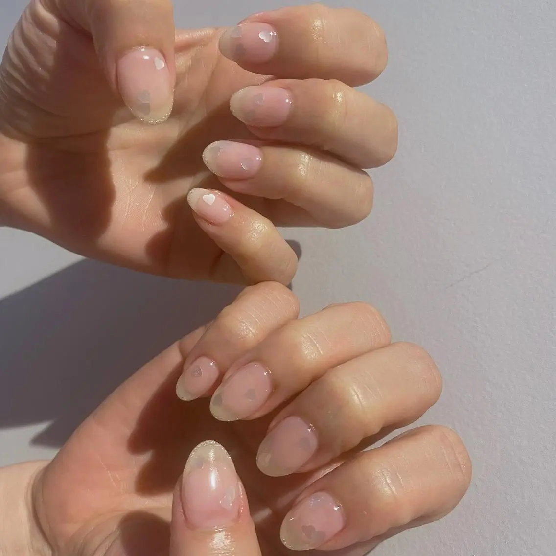 ネイル ハンドネイル ೀガーリーネイル あかぎしおりのネイルデザイン