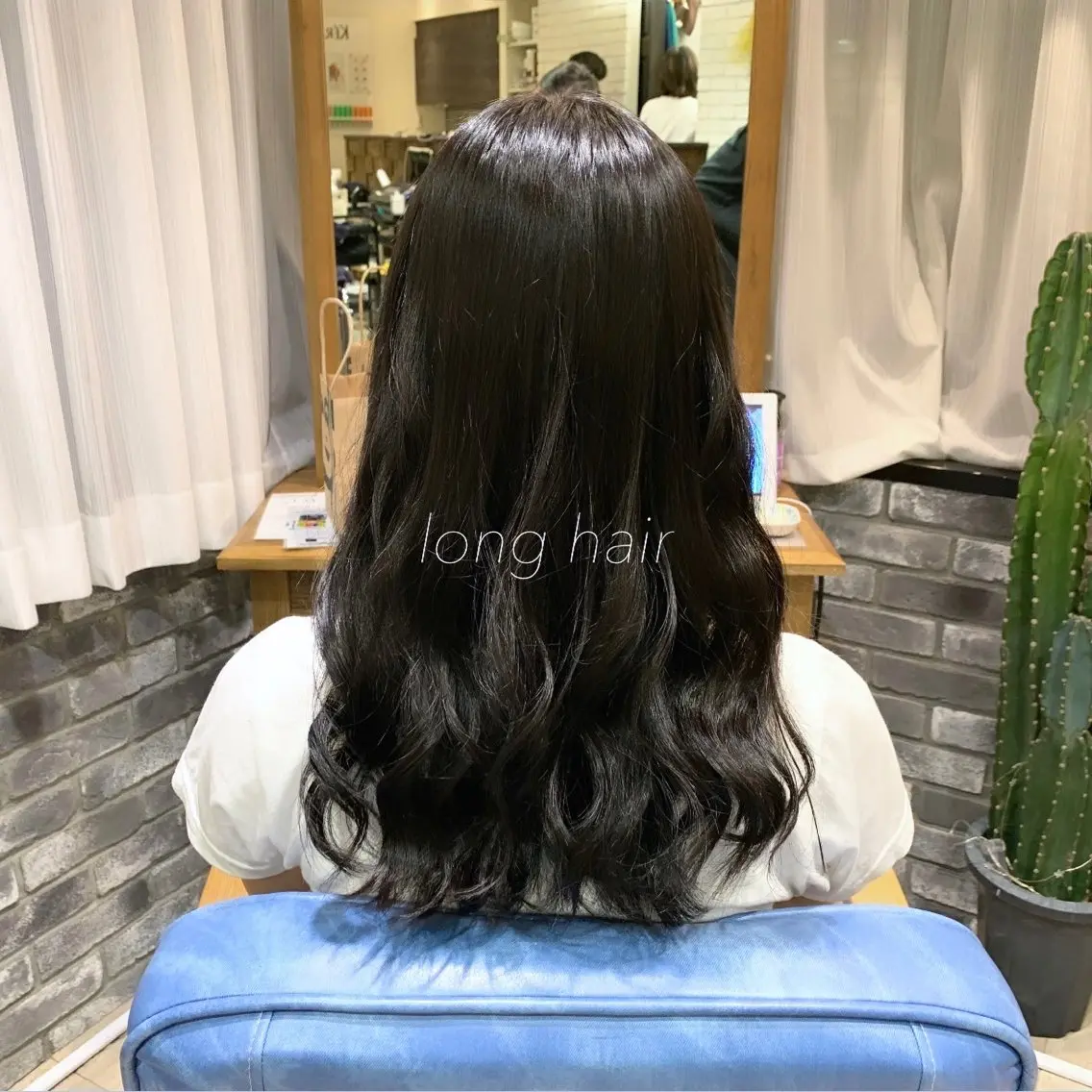 ロング カラー 顔まわりレイヤー 顔周りカット レイヤーカット ロング 似合わせカット得意 💛RENA💛のヘアスタイル