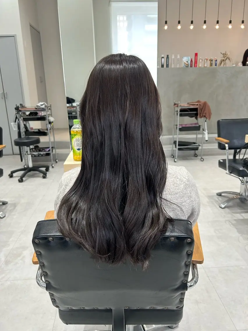 ロング カラー 透明感カラー ヘアカラー み さ☘️ ／ SOYON 栄のヘアスタイル