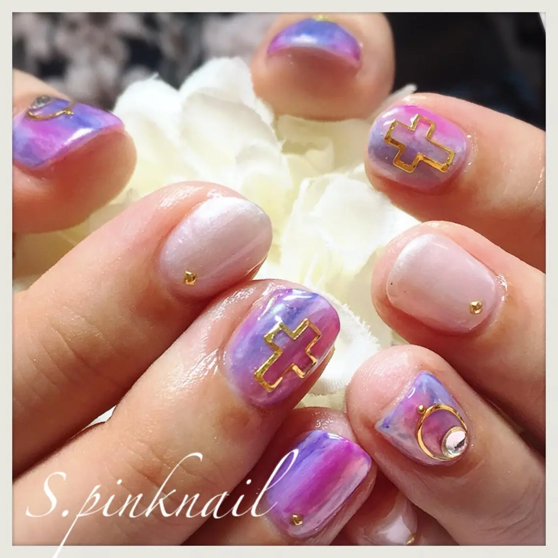 ネイル ショートネイル Sincerely ☺︎のネイルデザイン