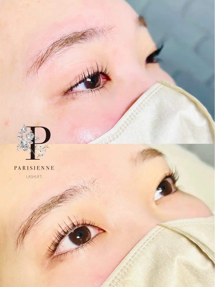 マツエク・マツパ パリジェンヌラッシュリフト マツパ eyelash presh yukaのマツエク・マツパデザイン