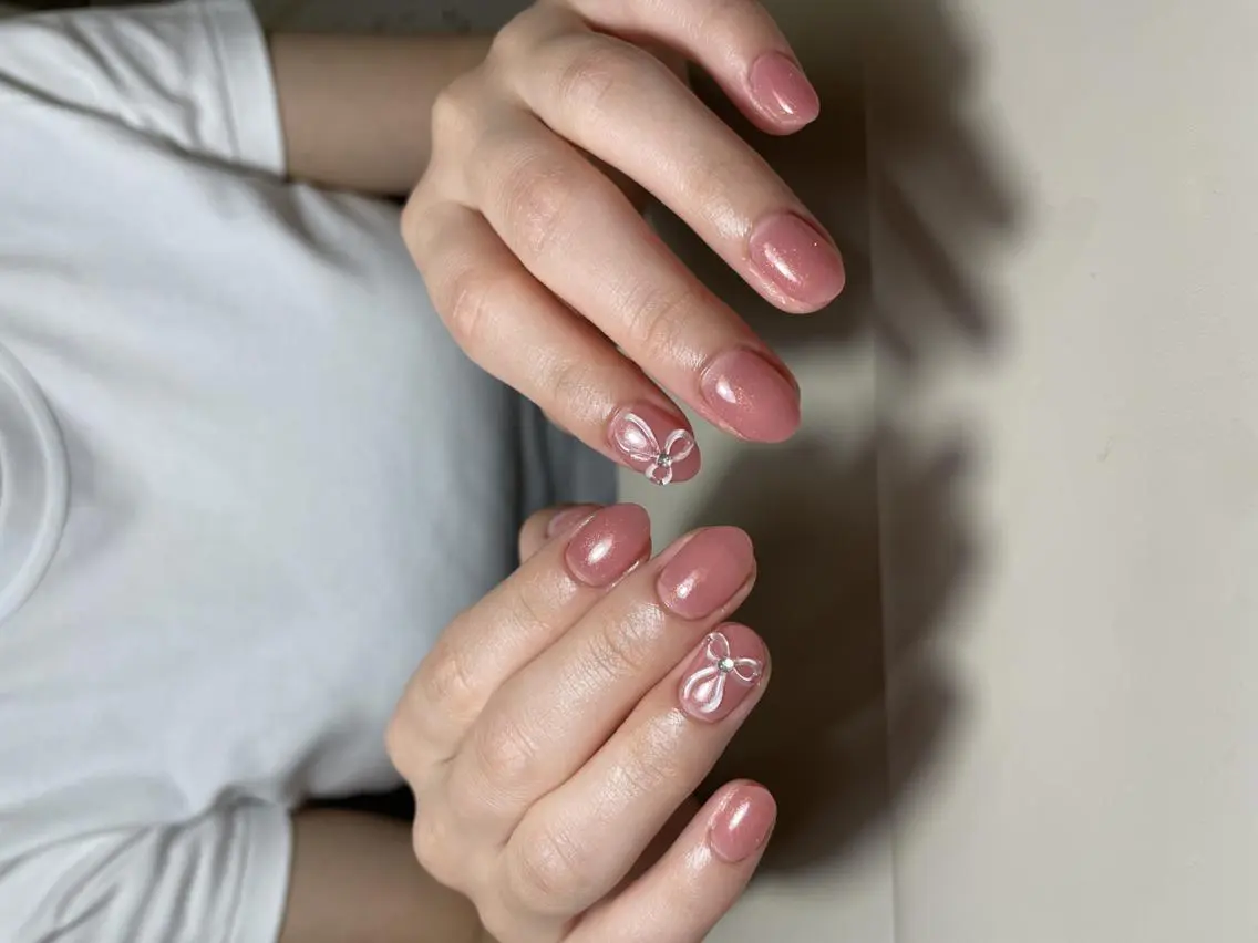 ネイル ハンドネイル ハンドケア 🍑 momo_nailのネイルデザイン