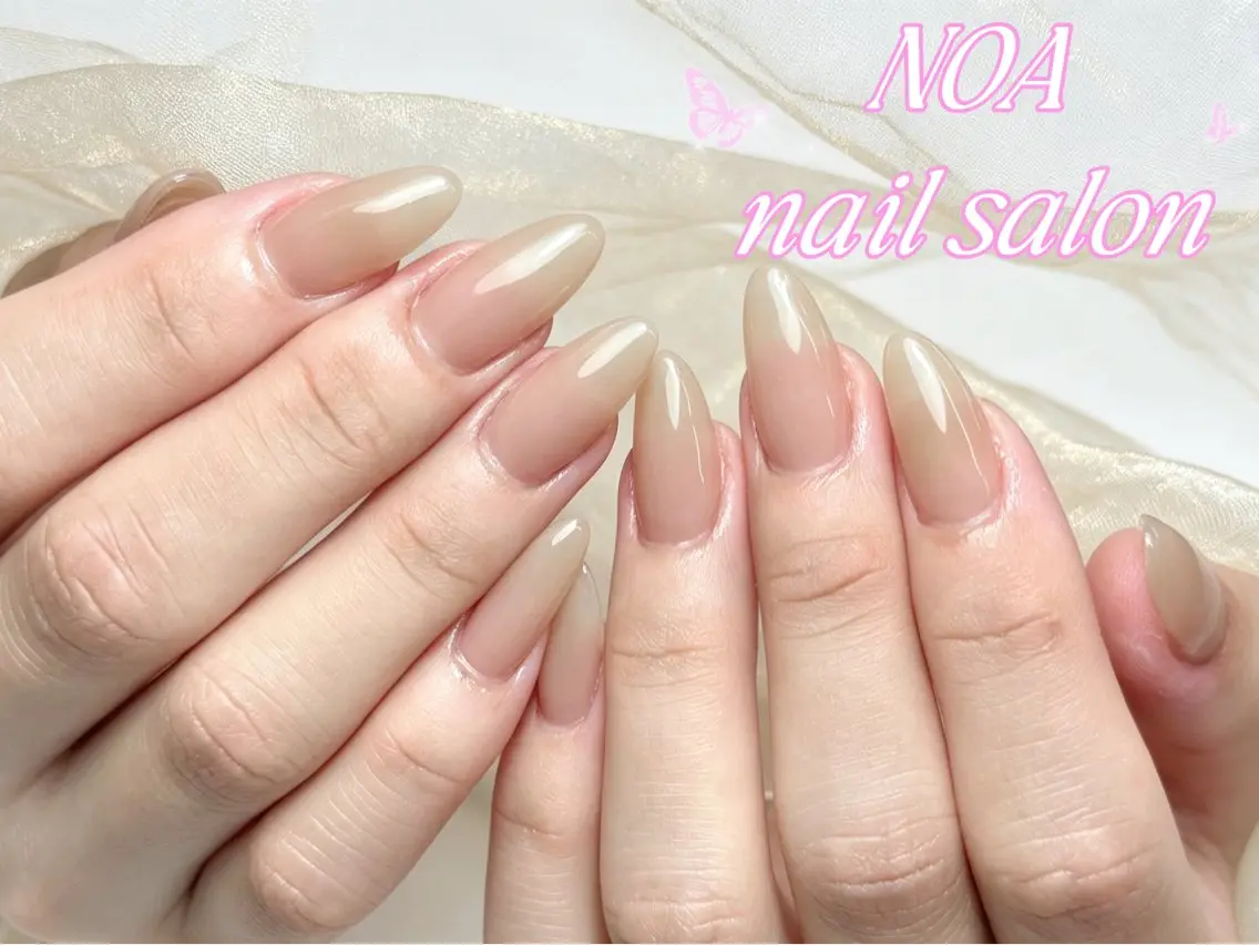ロング ハンドネイル Noa Nail みつきのネイルデザイン