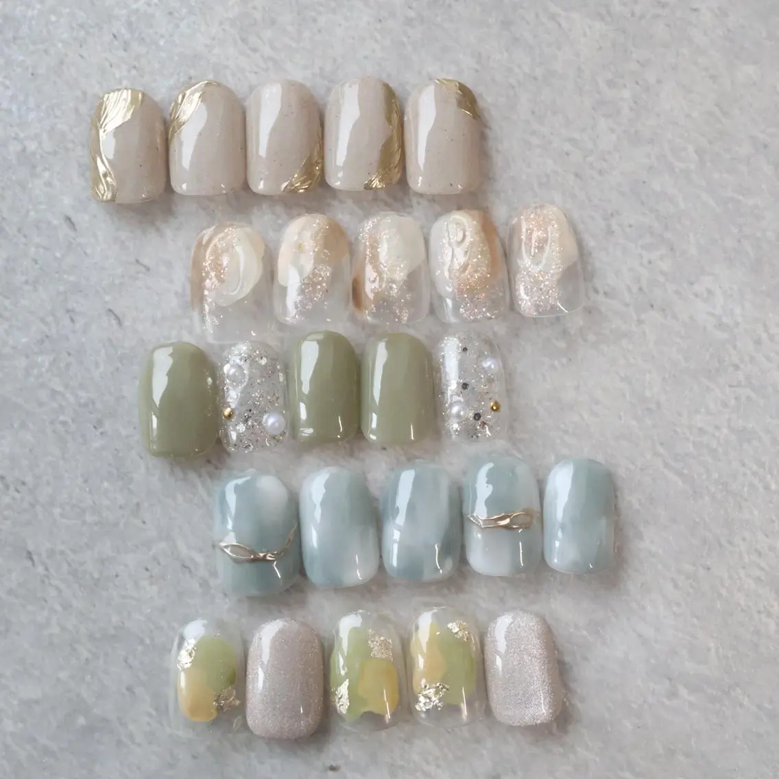 ネイル ハンドネイル tulle【チュール 】HIKARIのネイルデザイン