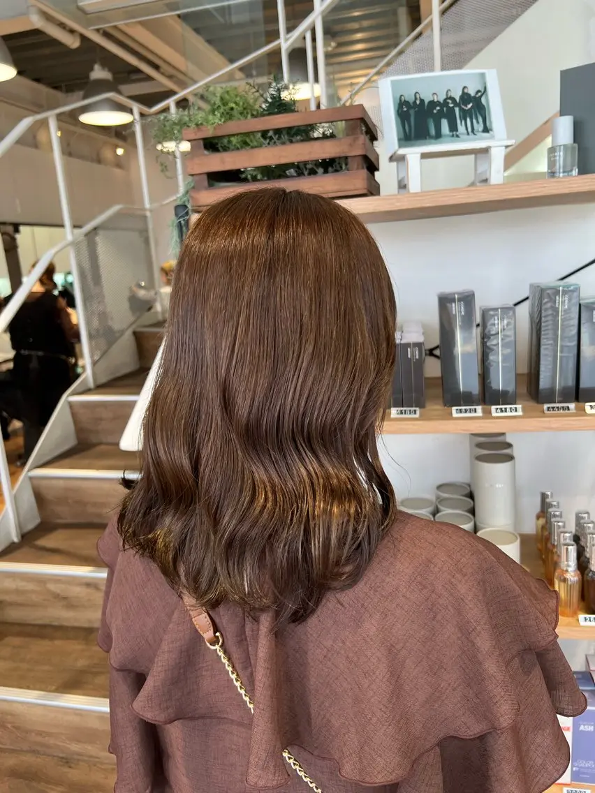 カラー ベージュカラー ヘアカラー トリートメント インナーカラー♡ Nanakoのヘアスタイル