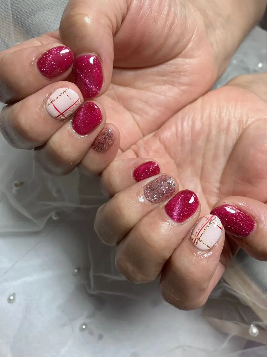 ショート カラー ネイル ハンドネイル Nail NaNaのネイルデザイン